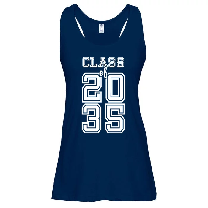 Class Of 2035 Graduate Ladies Essential Flowy Tank