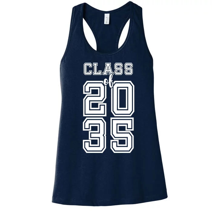 Class Of 2035 Graduate Women's Racerback Tank