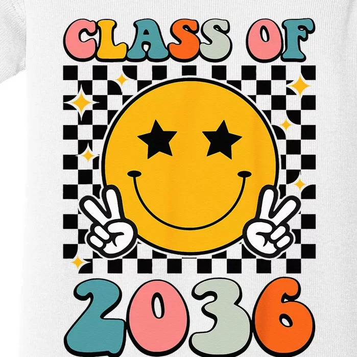 Class Of 2036 Grow With Me First Day Kindergarten Girls Baby Bodysuit