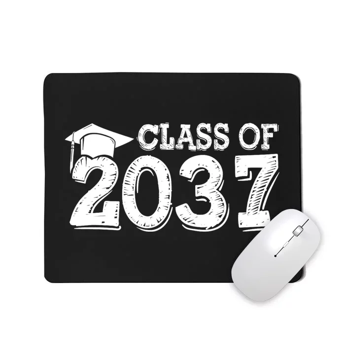 Class Of 2037 Grow With Me Handprints Space On Back Mousepad