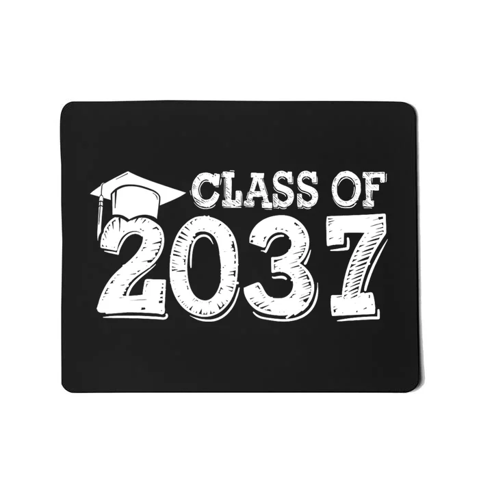 Class Of 2037 Grow With Me Handprints Space On Back Mousepad