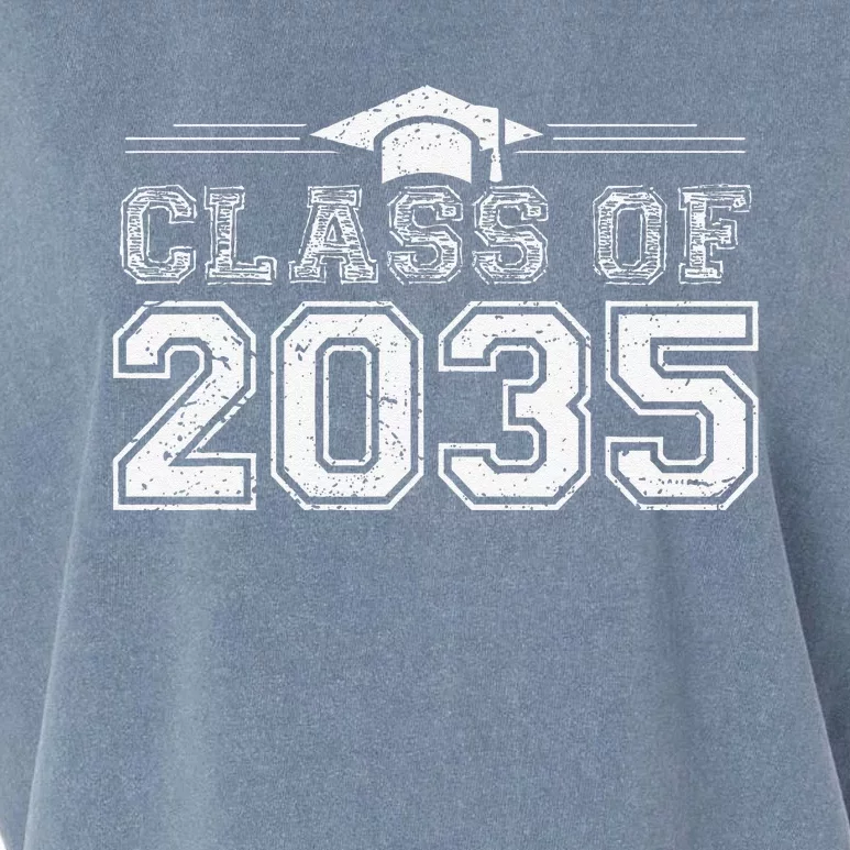 Class Of 2035 Grow With Me First Day Of School Gift Garment-Dyed Women's Muscle Tee