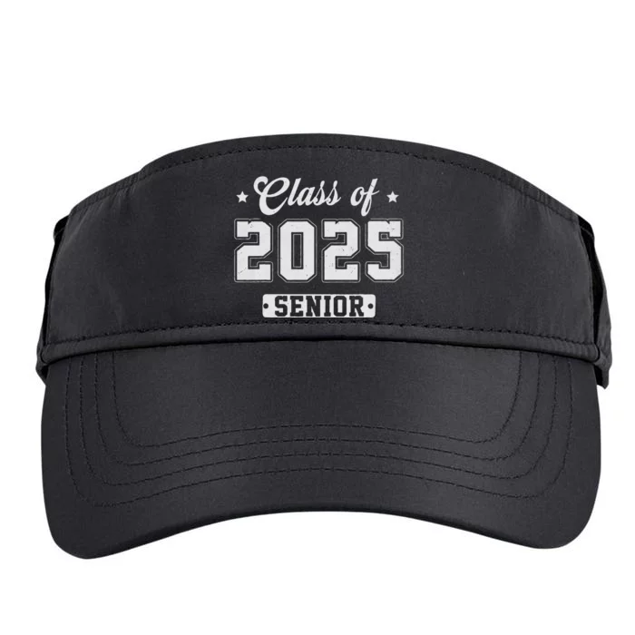 Class Of 2025 Senior 2025 Graduation 2025 Back To School Adult Drive Performance Visor