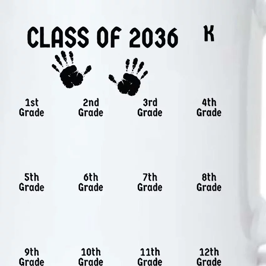 Class Of 2036 Grow With Me Black Color Changing Mug