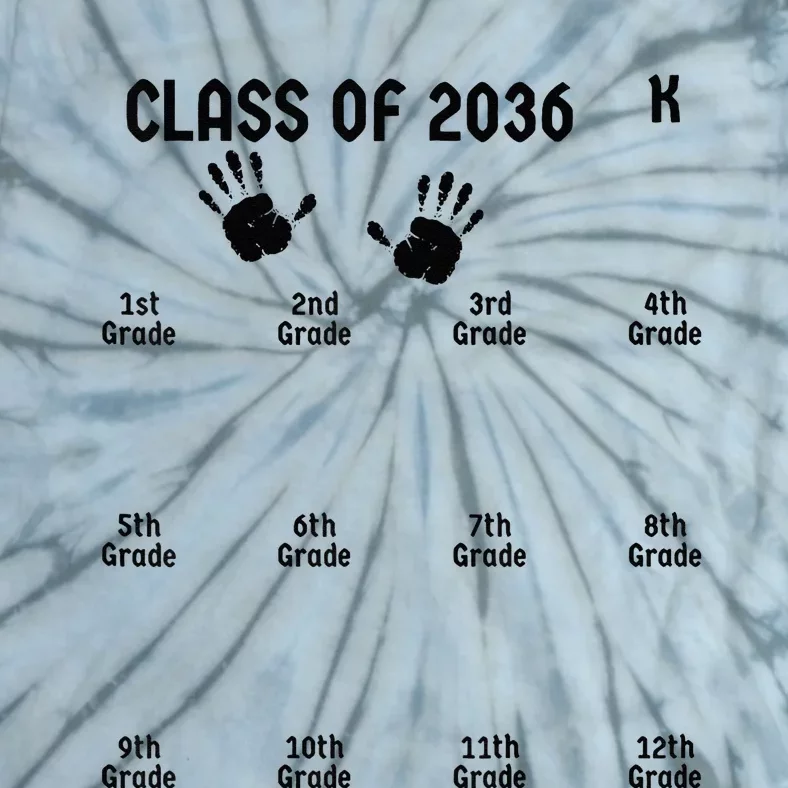 Class Of 2036 Grow With Me Tie-Dye T-Shirt