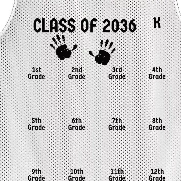 Class Of 2036 Grow With Me Mesh Reversible Basketball Jersey Tank