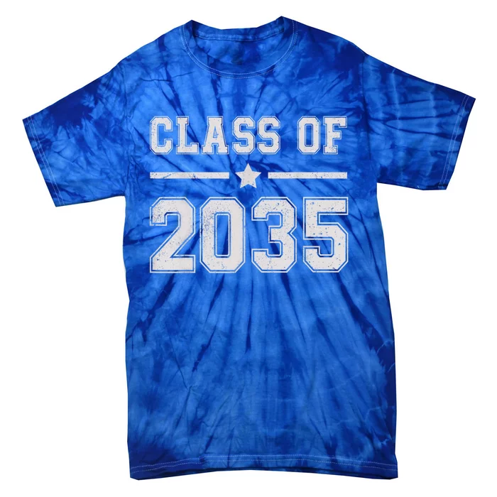 Class Of 2035 PreK Graduate Kindergarten Graduation Tie-Dye T-Shirt