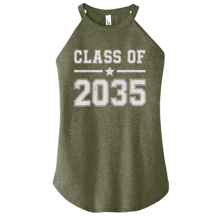 Class Of 2035 PreK Graduate Kindergarten Graduation Women’s Perfect Tri Rocker Tank