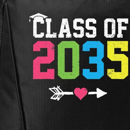 Class Of 2035 Grow With Me Graduation First Day Of School City Backpack