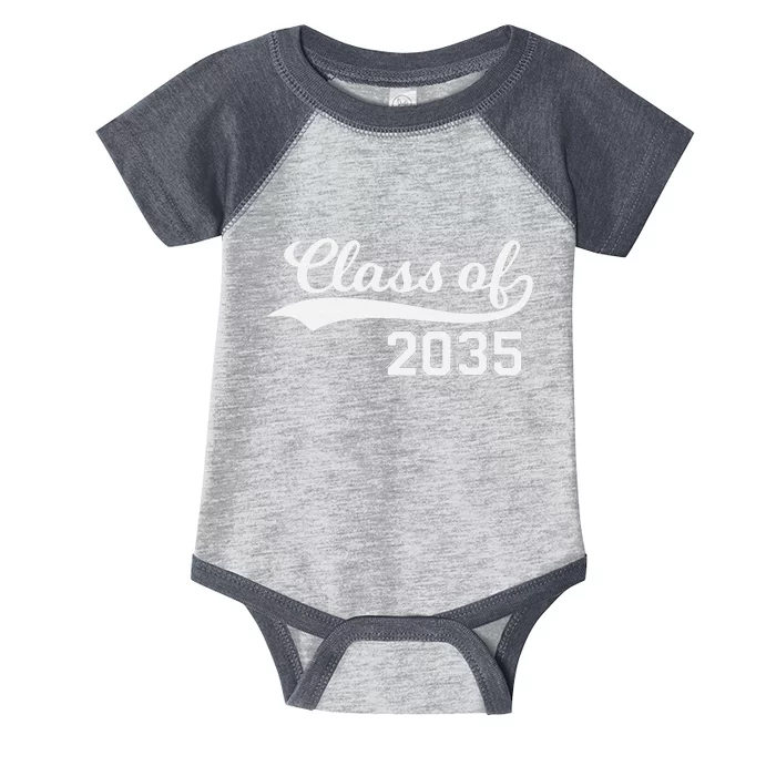 Class Of 2035 Grow With Me First Day Of School Infant Baby Jersey Bodysuit