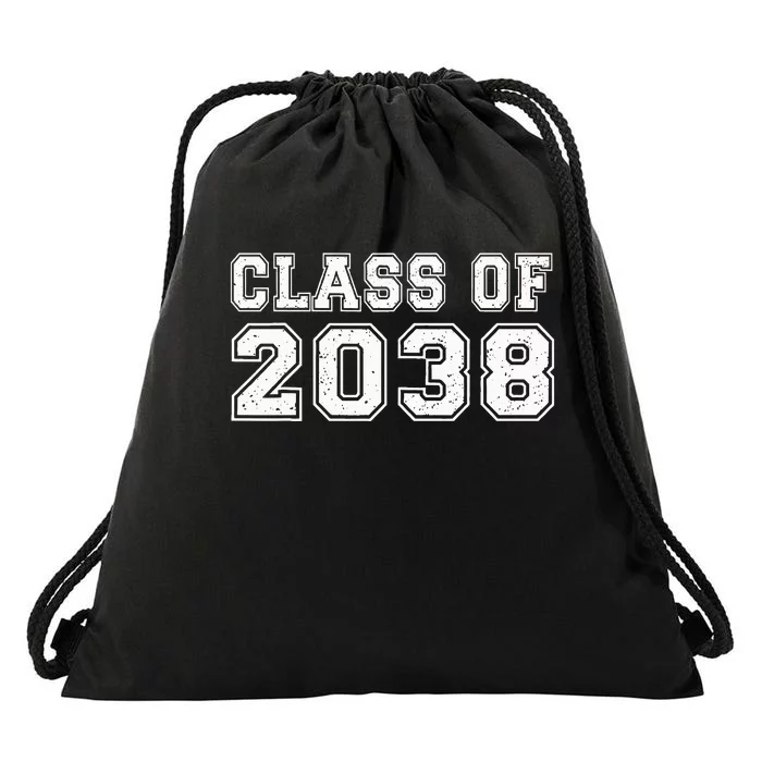 Class Of 2038 Grow With Me Graduates Kindergarten Drawstring Bag