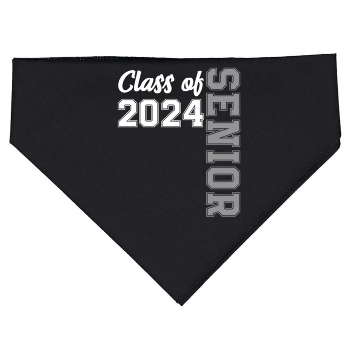 Class Of 2024 Senior 24 Meaningful Gift High School Graduation Party Gift USA-Made Doggie Bandana