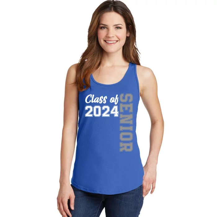 Class Of 2024 Senior 24 Meaningful Gift High School Graduation Party Gift Ladies Essential Tank