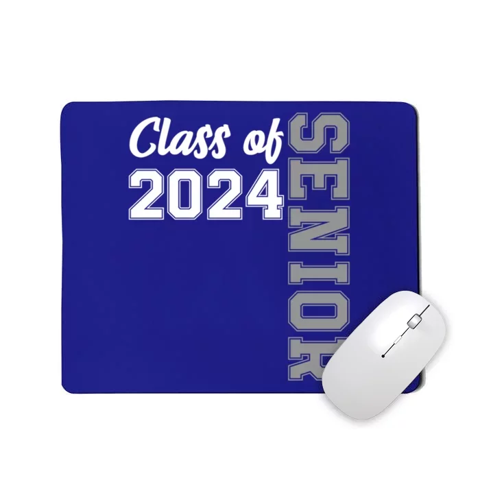 Class Of 2024 Senior 24 Meaningful Gift High School Graduation Party Gift Mousepad