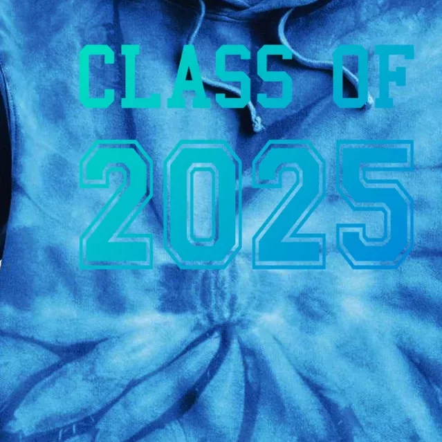 Class Of 2025 Graduation School Future Graduate Cool Gift Tie Dye Hoodie