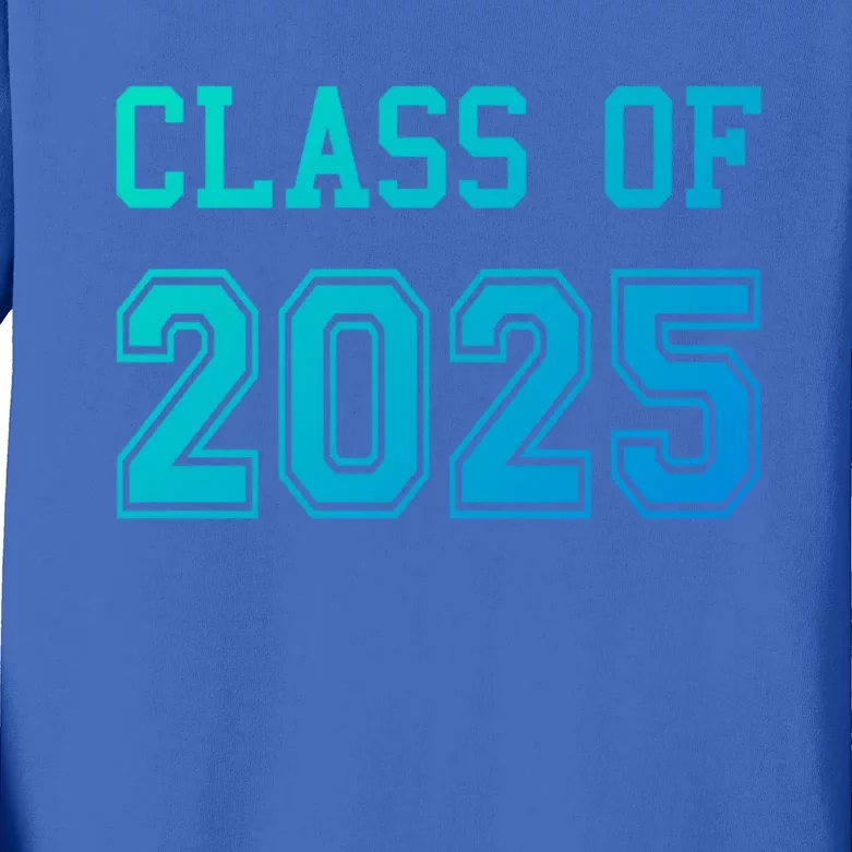 Class Of 2025 Graduation School Future Graduate Cool Gift Kids Long Sleeve Shirt