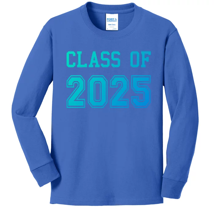 Class Of 2025 Graduation School Future Graduate Cool Gift Kids Long Sleeve Shirt