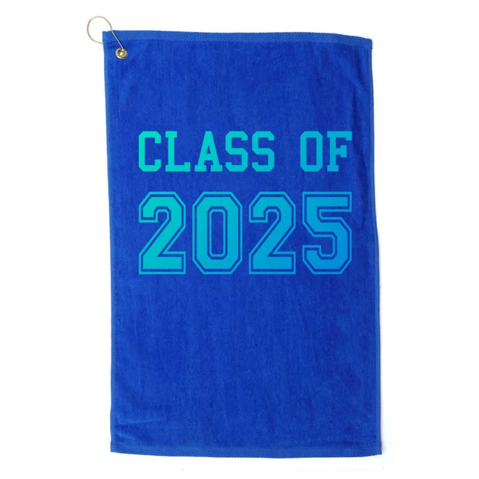 Class Of 2025 Graduation School Future Graduate Cool Gift Platinum Collection Golf Towel