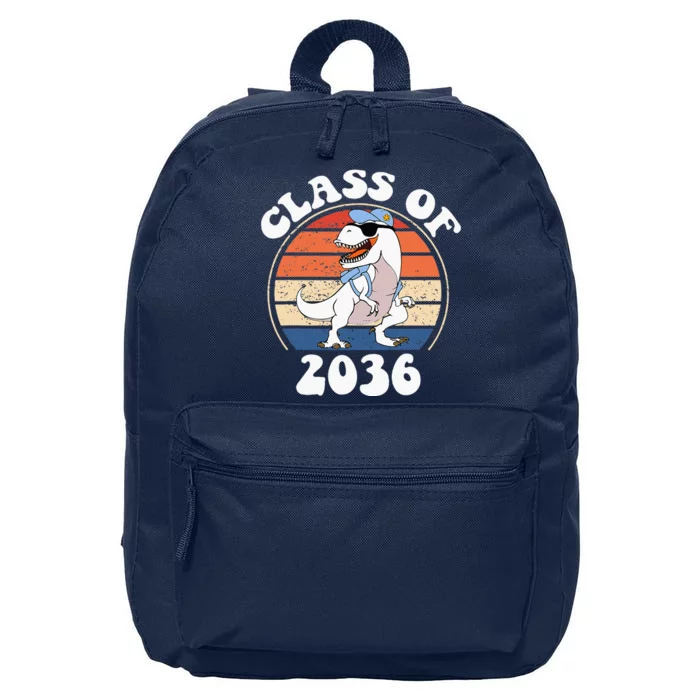 Class Of 2036 Grow With Me Kindergarten First Day Of School 16 in Basic Backpack