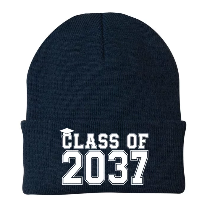 Class Of 2037 Graduation Knit Cap Winter Beanie