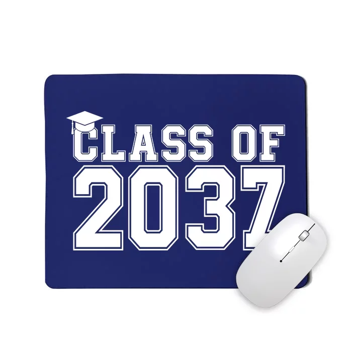 Class Of 2037 Graduation Mousepad