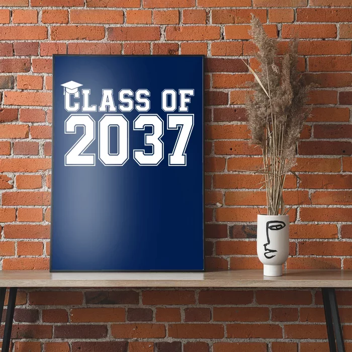 Class Of 2037 Graduation Poster