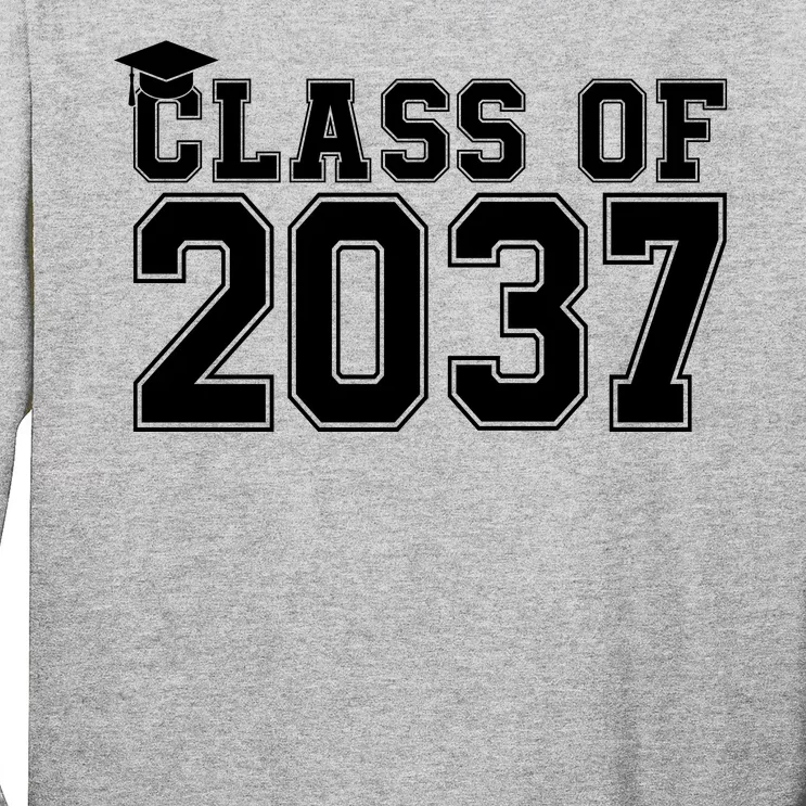 Class Of 2037 Graduation Long Sleeve Shirt