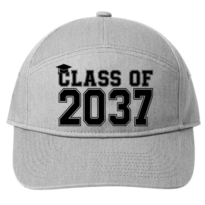 Class Of 2037 Graduation 7-Panel Snapback Hat