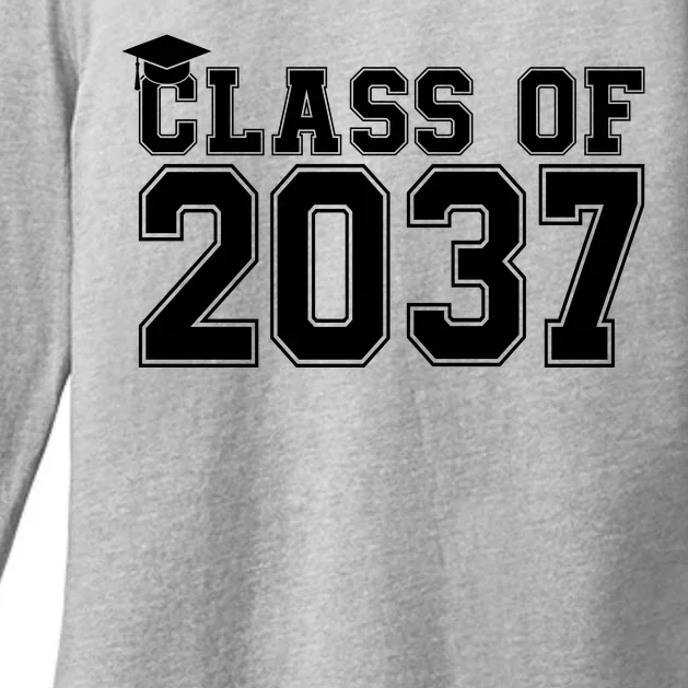 Class Of 2037 Graduation Womens CVC Long Sleeve Shirt