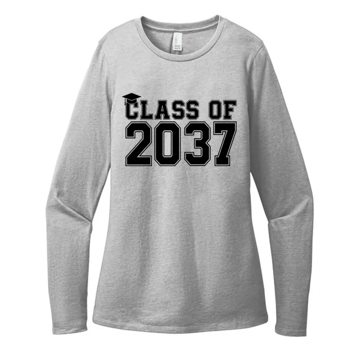 Class Of 2037 Graduation Womens CVC Long Sleeve Shirt