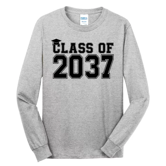 Class Of 2037 Graduation Tall Long Sleeve T-Shirt