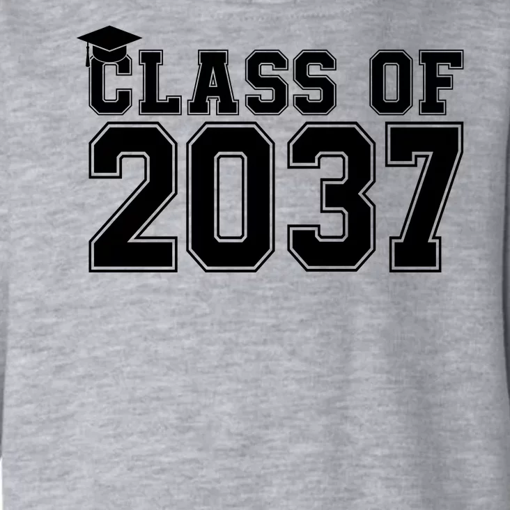 Class Of 2037 Graduation Toddler Hoodie