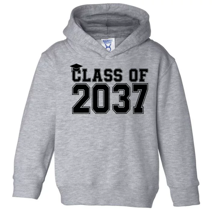 Class Of 2037 Graduation Toddler Hoodie