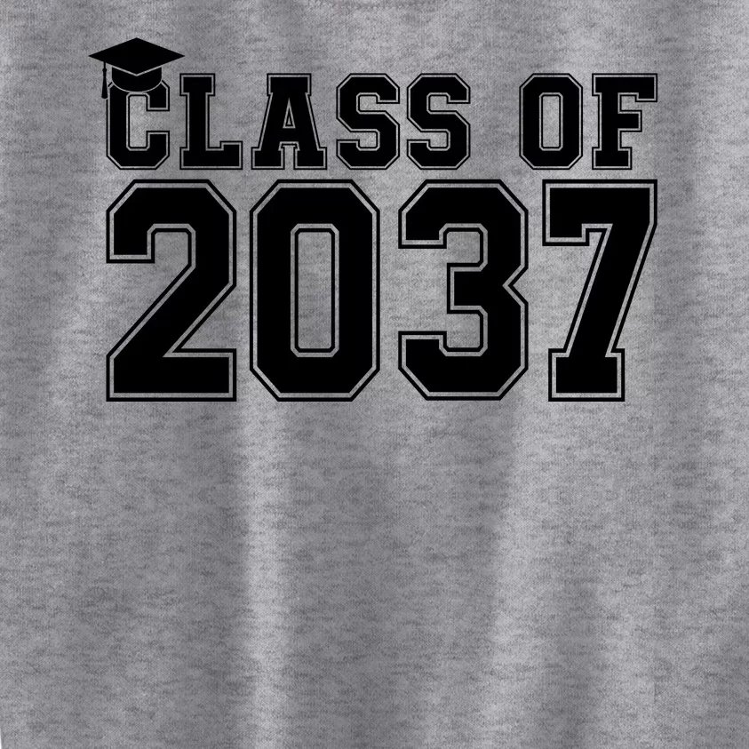 Class Of 2037 Graduation Kids Sweatshirt