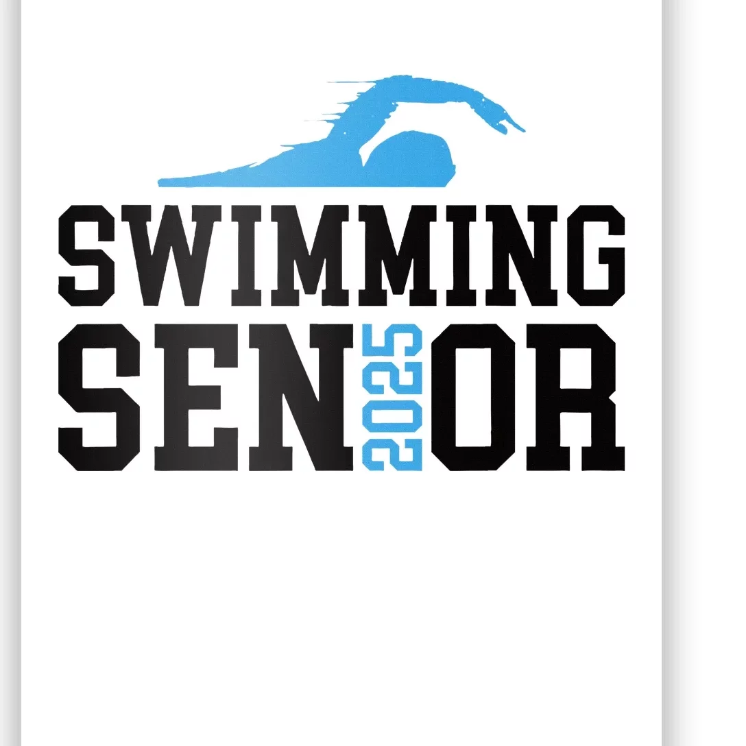 Class Of 2025 Swimming Senior Night Poster