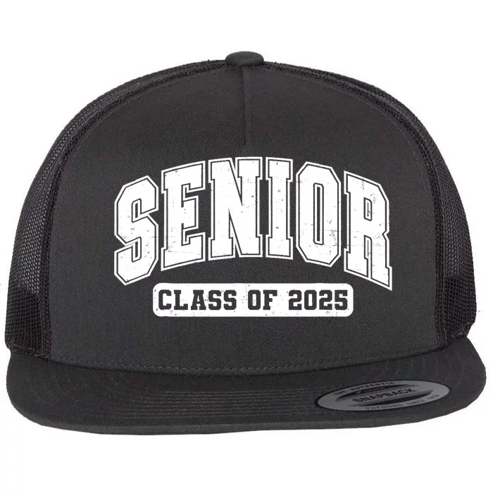 Class Of 2025 Senior 2025 Last First Day Of Senior 2025 Flat Bill Trucker Hat