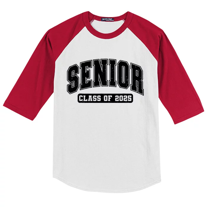 Class Of 2025 Senior 2025 Last First Day Of Senior 2025 Kids Colorblock Raglan Jersey