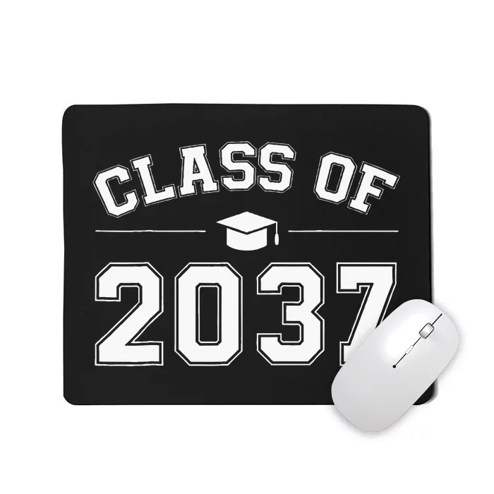 Class Of 2037 Grow With Me First Day Of School Graduation Mousepad