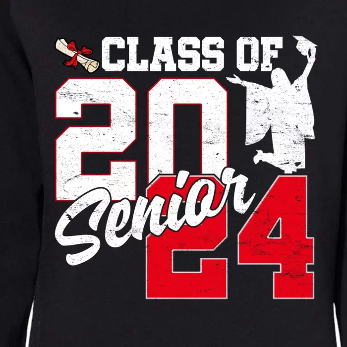 Class Of 2024 Senior 24 Graduation 2024 First Day Of School Gift Womens California Wash Sweatshirt