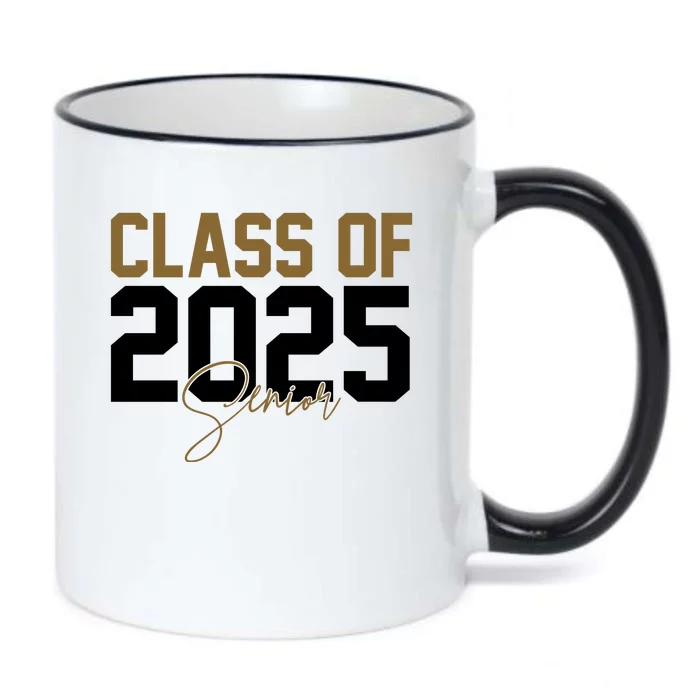 Class Of 2025 Senior Graduation Black Color Changing Mug