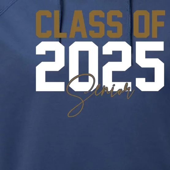 Class Of 2025 Senior Graduation Performance Fleece Hoodie