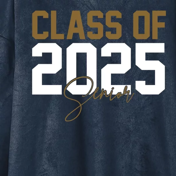 Class Of 2025 Senior Graduation Hooded Wearable Blanket