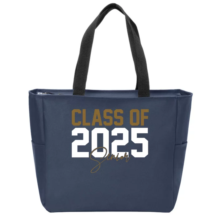 Class Of 2025 Senior Graduation Zip Tote Bag