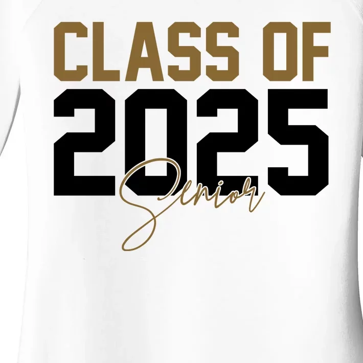 Class Of 2025 Senior Graduation Women's Perfect Tri Tunic Long Sleeve Shirt