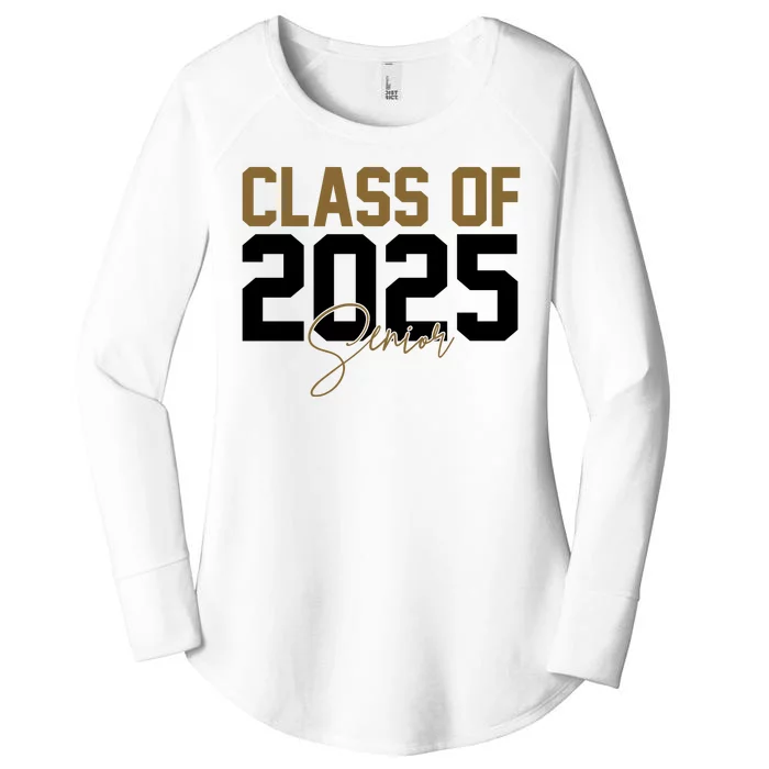 Class Of 2025 Senior Graduation Women's Perfect Tri Tunic Long Sleeve Shirt