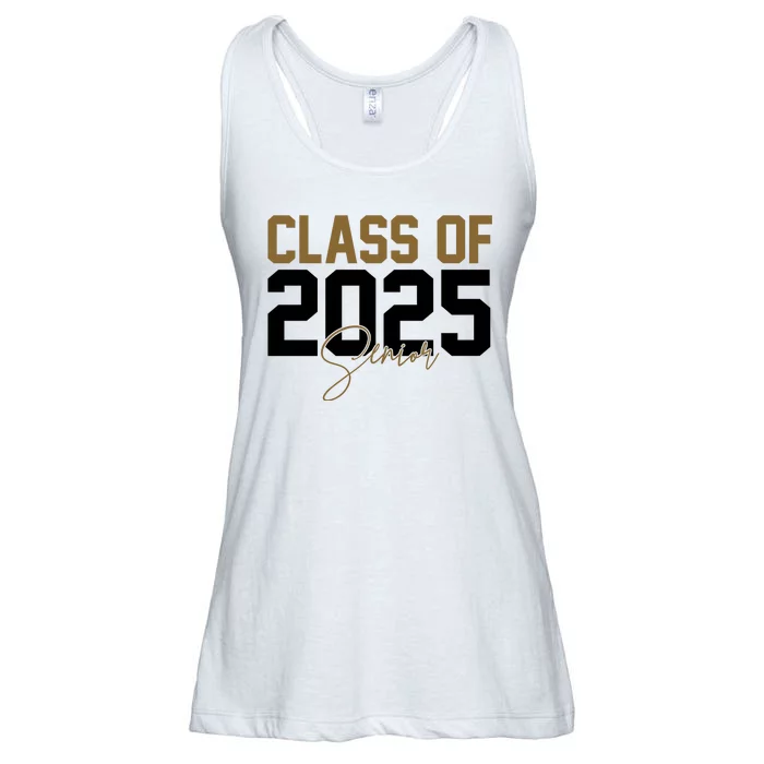 Class Of 2025 Senior Graduation Ladies Essential Flowy Tank