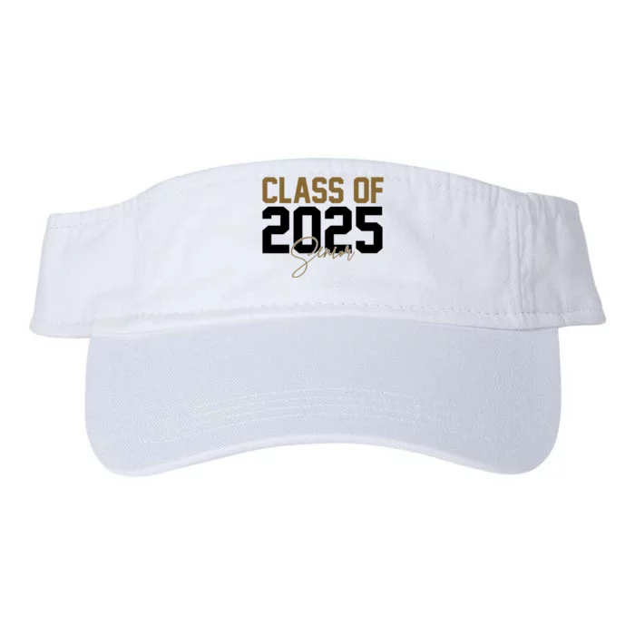 Class Of 2025 Senior Graduation Valucap Bio-Washed Visor