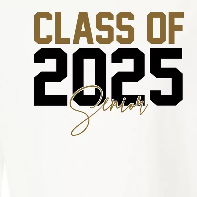 Class Of 2025 Senior Graduation Cropped Pullover Crew