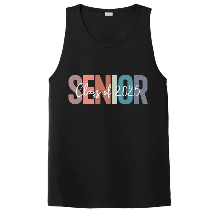 Class Of 2025 Senior Graduation Back To School Graduate Gift Performance Tank