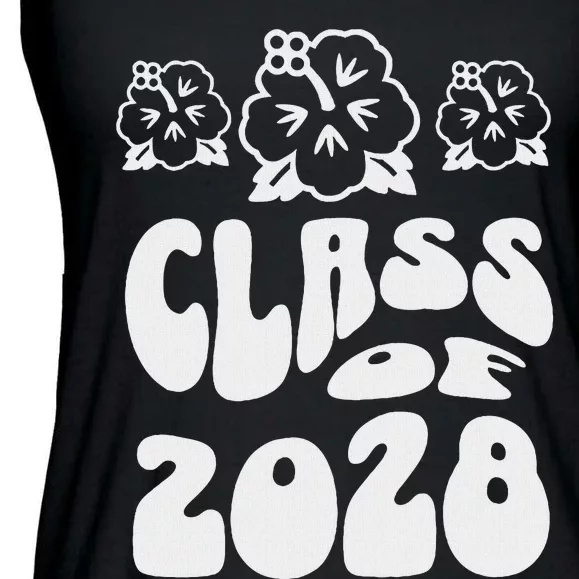 Class Of 2028 Kindergarten Ladies Essential Flowy Tank